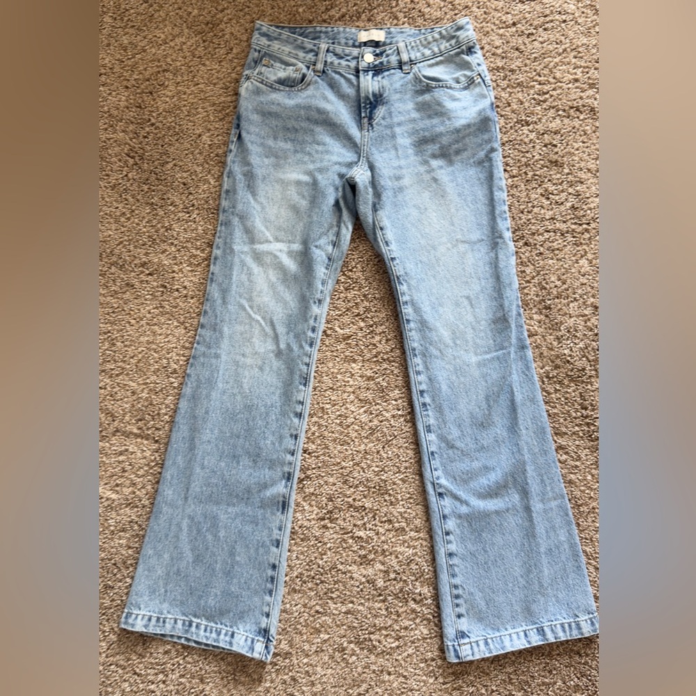 PacSun Women's Light Blue boot cut Jeans